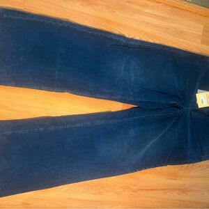 Blue Corduroys Women’s 33/32 Cords New With Tags